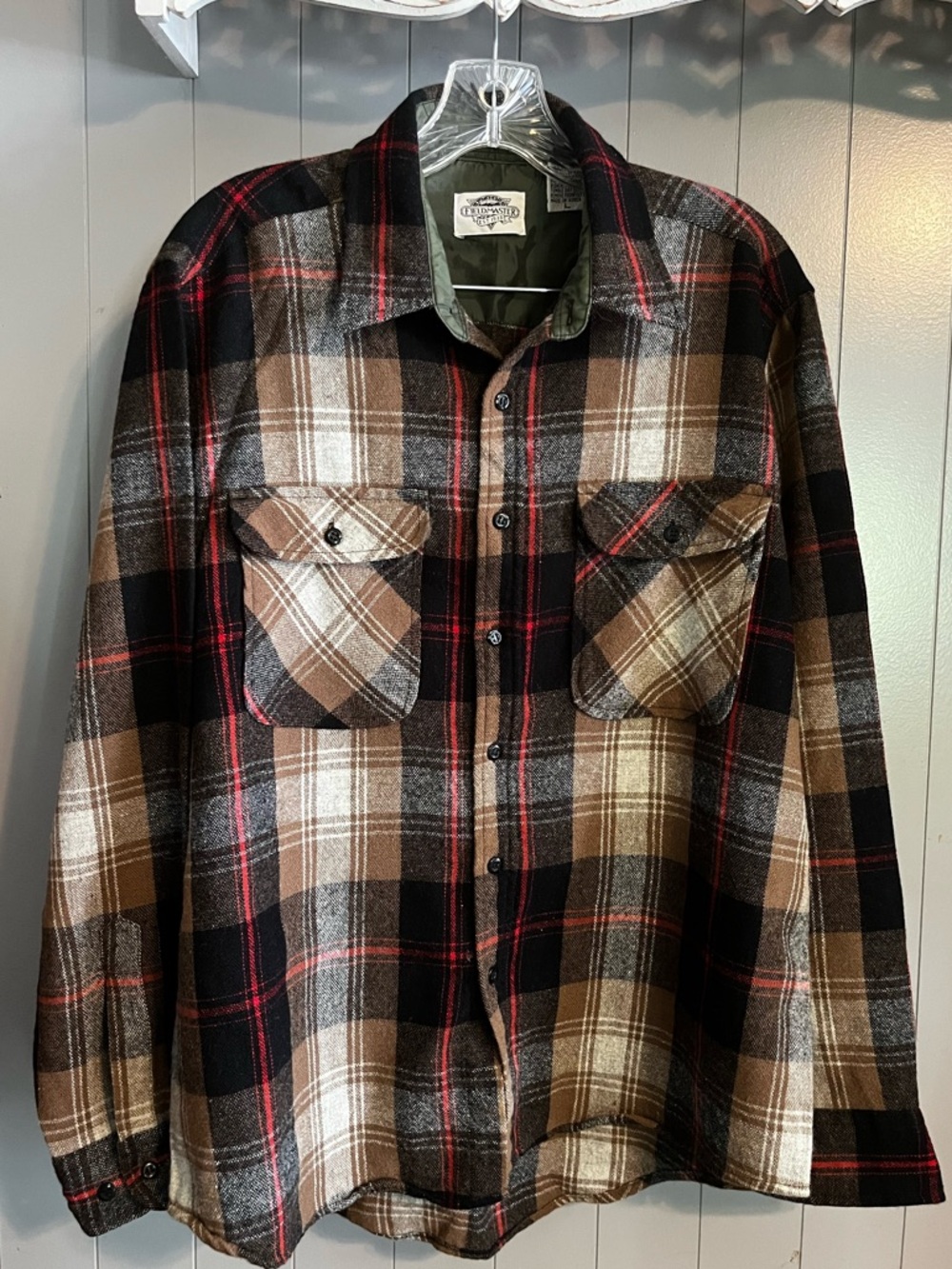 Vintage 80’s Fieldmaster Wool Flannel